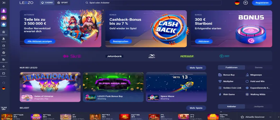Legzo Casino